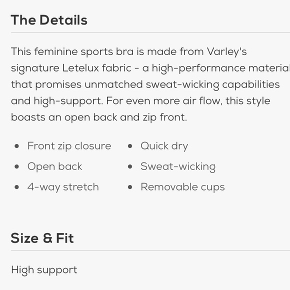 Varley Fay Sports Bra - Picture 8 of 9